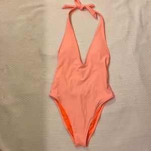 Peach One-Piece Bathing Suit - Aerie